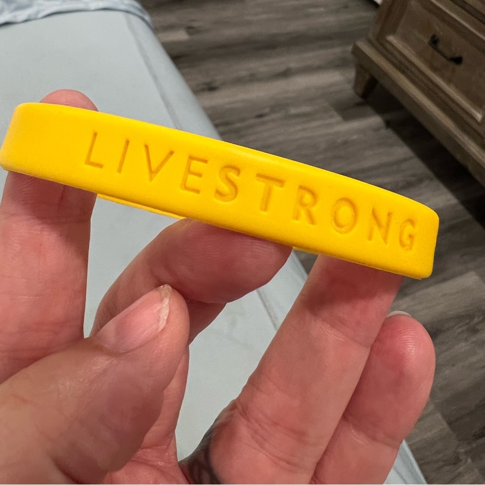 Nike Live Strong bracelet.